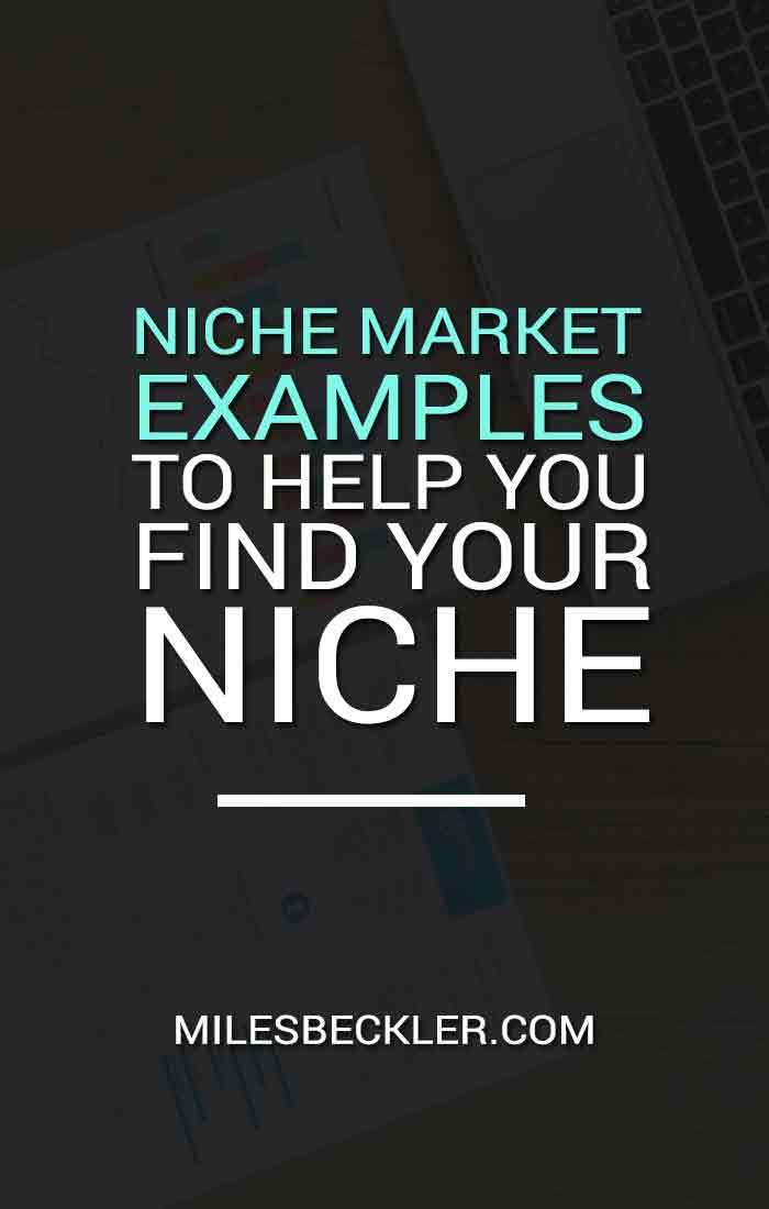 Niche Market Examples To Help You Find Your Niche | LaptrinhX